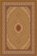 Royal Living 2120A Area Rug Beige/Cream