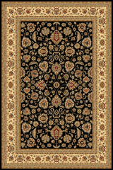 Royal Living 3783A Area Rug Black/Cream
