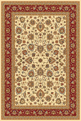 Royal Living 3783A Area Rug Cream/Red