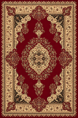 Royal Living 4714A Area Rug Red/Cream
