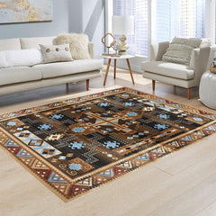 Great West Area Rug SW-H5271 Brown Beige