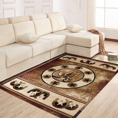 Great West Area Rug WRGLR-H10009 Brown Beige