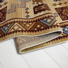 Great West Area Rug SW-H5271 Ivory Brown