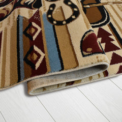 Great West Area Rug WRGLR-H5295 Rose Beige
