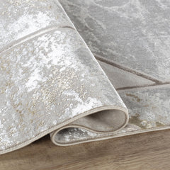 Li Paris LP203 Area Rug Cream/Brown