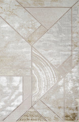 Li Paris LP203 Area Rug Cream/Brown