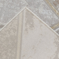 Li Paris LP203 Area Rug Cream/Gold