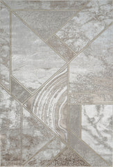 Li Paris LP203 Area Rug Cream/Gold