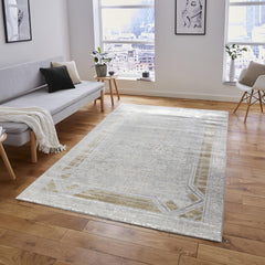 Li Paris LP 217 Area Rug Grey/Gold