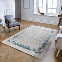 Li Paris LP 217 Area Rug Grey/Navy