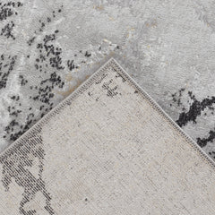 Li Paris LP239 Area Rug Grey/Black