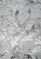 Li Paris LP239 Area Rug Grey/Black