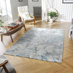 Li Paris LP239 Area Rug Grey/Blue