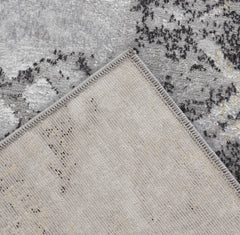 Li Paris LP245 Area Rug Grey/Black