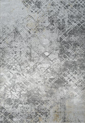Li Paris LP245 Area Rug Grey/Black