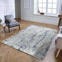 Li Paris LP245 Area Rug Grey/Navy