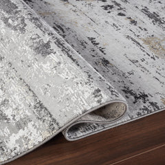 Li Paris LP272 Area Rug Grey/Black