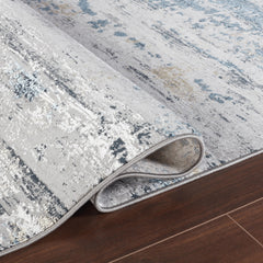 Li Paris LP272 Area Rug Grey/Navy