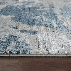 Li Paris LP272 Area Rug Grey/Navy
