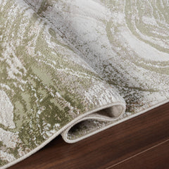 Merry MR108A Area Rug Cream/Green