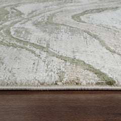 Merry MR108A Area Rug Cream/Green