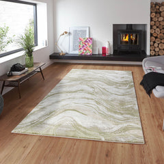 Merry MR108A Area Rug Cream/Green