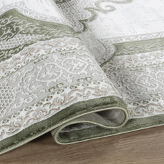 Merry MR226A Area Rug Cream/Green