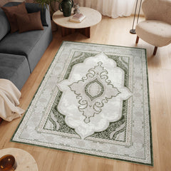 Merry MR226A Area Rug Cream/Green