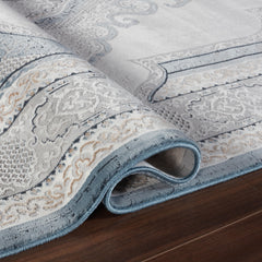 Merry MR226A Area Rug Grey/Navy