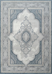 Merry MR226A Area Rug Grey/Navy