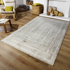 Merry MR246A Area Rug Cream/Gold
