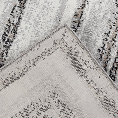 Merry MR246A Area Rug Grey/Black