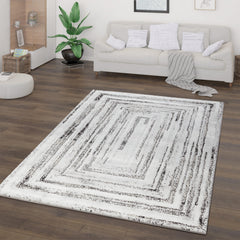 Merry MR246A Area Rug Grey/Black