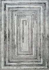 Merry MR246A Area Rug Grey/Black