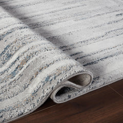 Merry MR246A Area Rug Grey/Navy