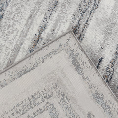 Merry MR246A Area Rug Grey/Navy