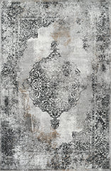 Merry MR252A Area Rug Grey/Black