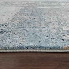 Merry MR259A Area Rug Grey/Navy