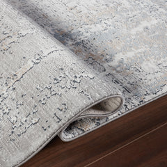 Merry MR274A Area Rug Grey/Navy