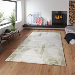 Merry MR393 Area Rug Cream Green