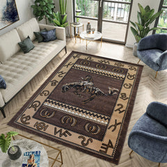 X-3 Area Rug PH-10006 Brown