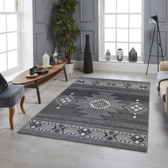 X-3 Area Rug SW-H5228 D.grey