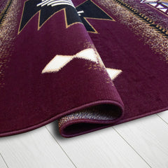 X-3 Area Rug SW-H5228 Red/Black
