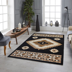 X-3 Area Rug SW-H5240 Black