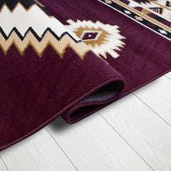 X-3 Area Rug SW-H5240 D.red