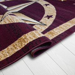 X-3 Area Rug TS-5220 Red