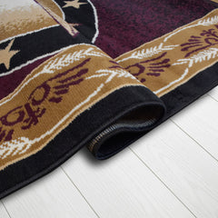 X-3 Area Rug TS-H5273 Brown Black