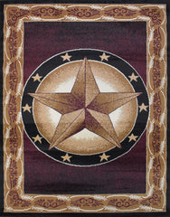 X-3 Area Rug TS-H5273 Brown Black