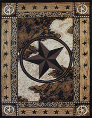 X-3 Area Rug TS-H5276 Black
