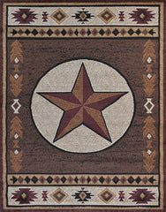 X-3 Area Rug TS-VR1304 Brown Beige